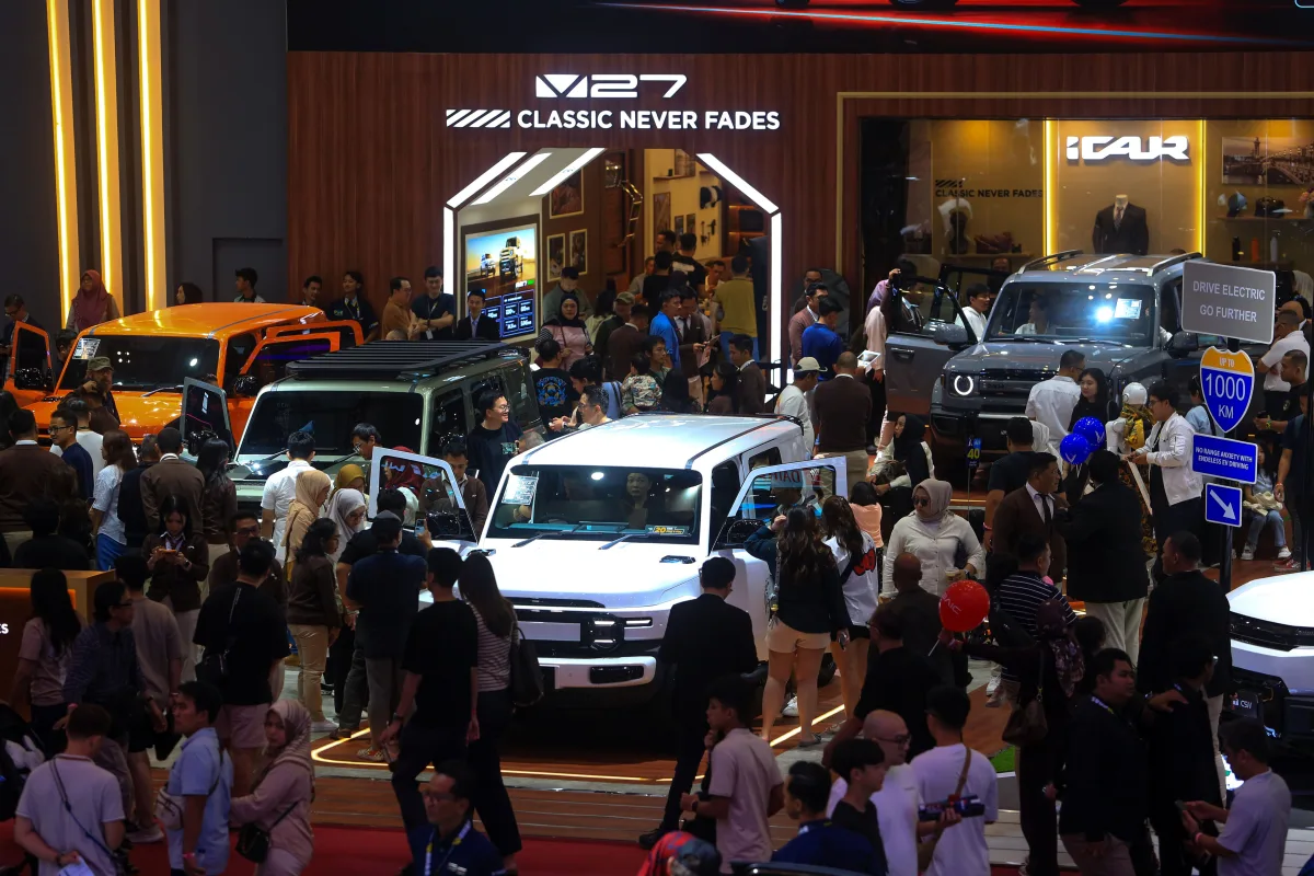 iCAR V27 REEV Mencuri Perhatian di GIIAS: Kompetitor Baru SUV Kompak