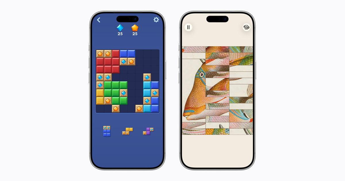 Block Blast!+ dan Art of Fauna: Puzzle Premium Tanpa Iklan di Apple Arcade