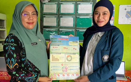Dari Data Balita ke Buku Saku: Mahasiswa Menggerakkan Edukasi Cegah Stunting Komunitas