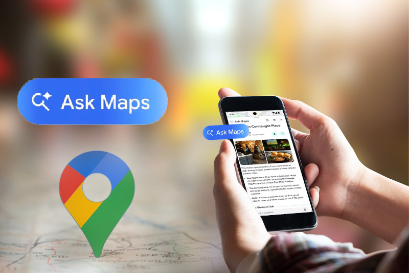 Pesan Makanan dan Hotel Langsung dari Maps dengan Ask Maps AI