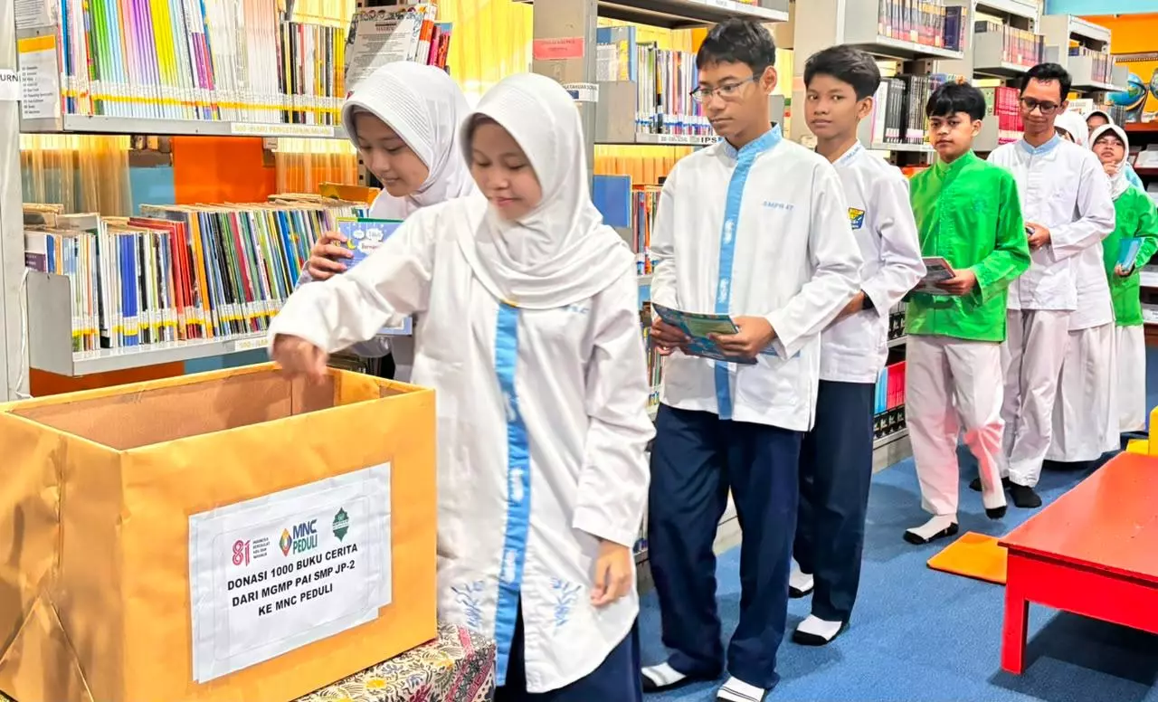 Guru PAI Jakarta Donasikan 1.000 Buku Cerita untuk Perkuat Literasi Anak