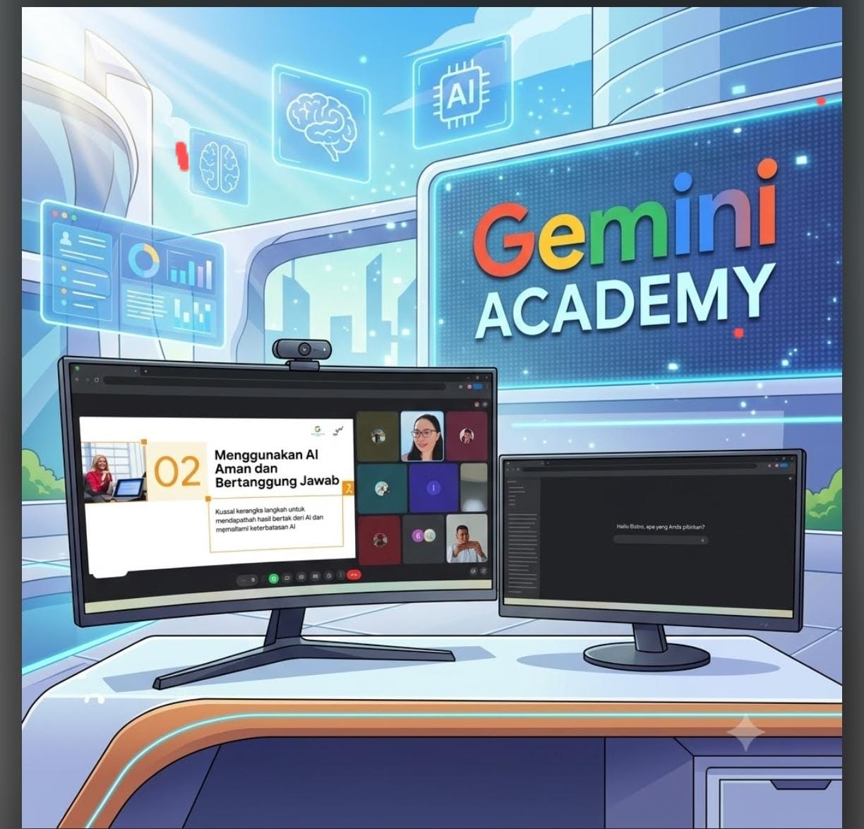 Pelatihan Gemini Academy Google untuk Dosen: Panduan Praktis Meningkatkan Efektivitas Pembelajaran