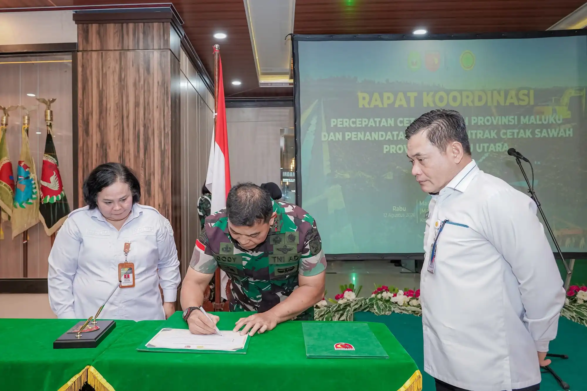 Kolaborasi Militer–Kementan Perkuat Ketahanan Pangan Maluku