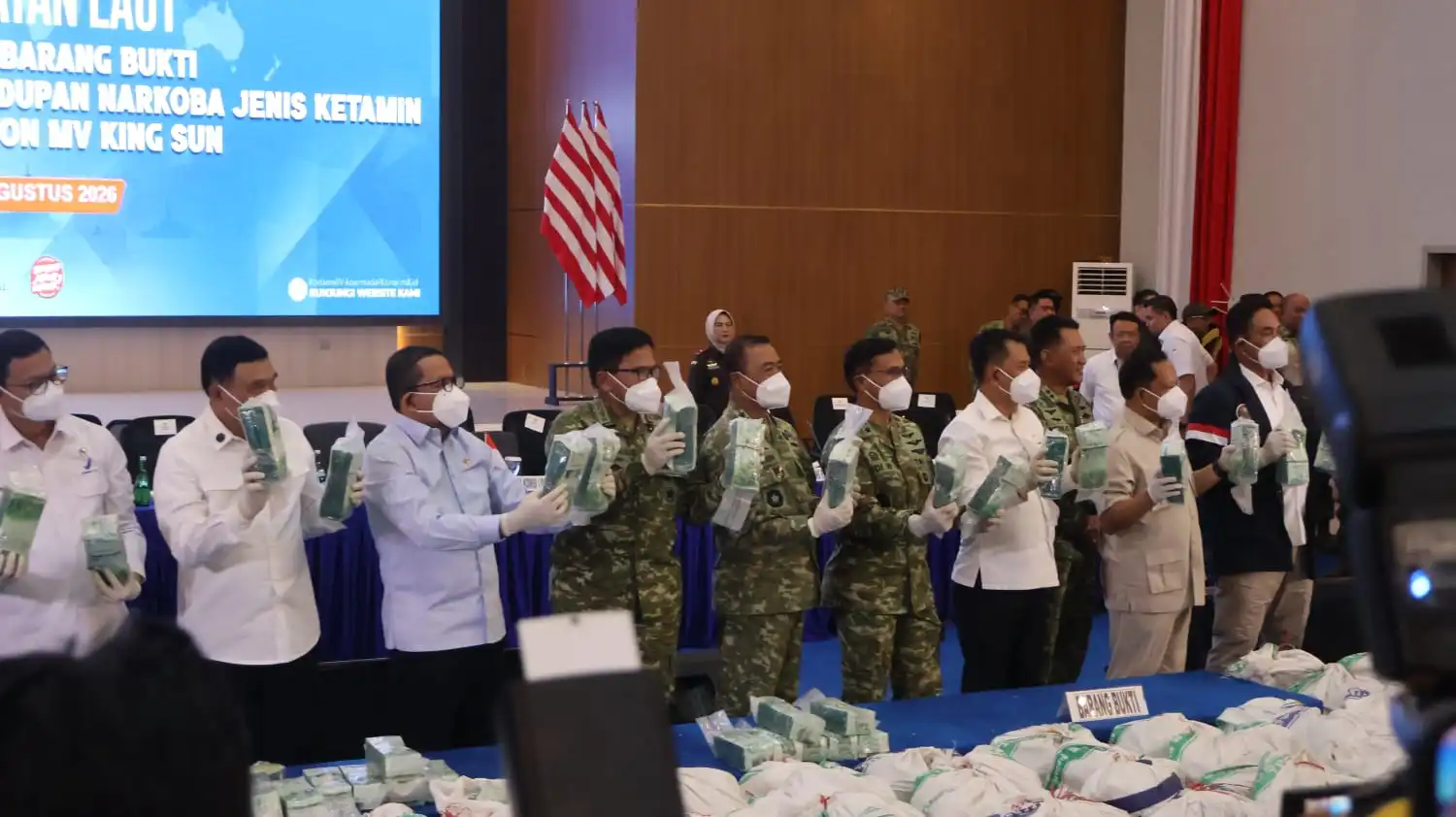 1,3 Ton Ketamin Disita dari Kapal MV King Sun: Sinyal Perang terhadap Jaringan Narkotika Asia