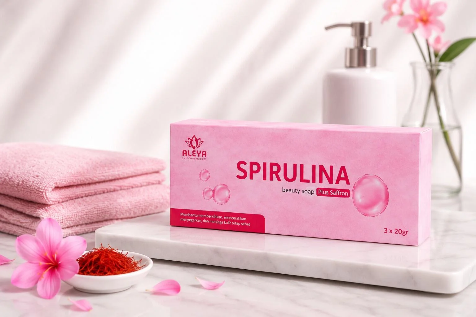 Spirulina dan Saffron Mendominasi Tren Skincare Natural