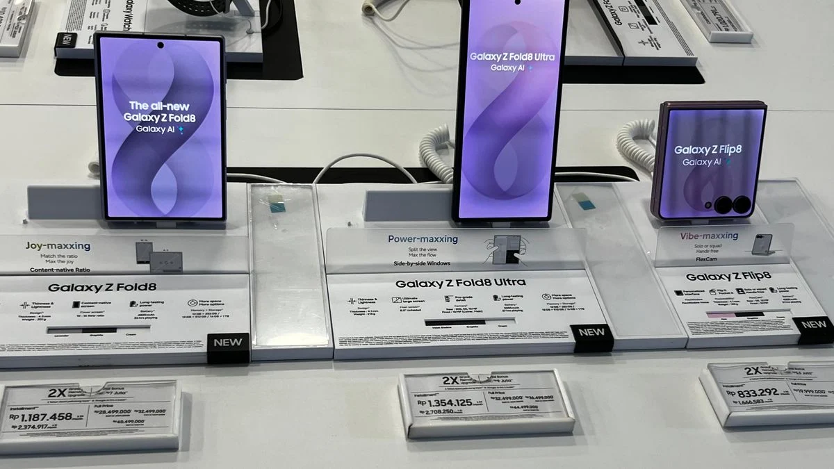 Galaxy Z Fold 8 Meledak: Foldable Besar Jadi Primadona