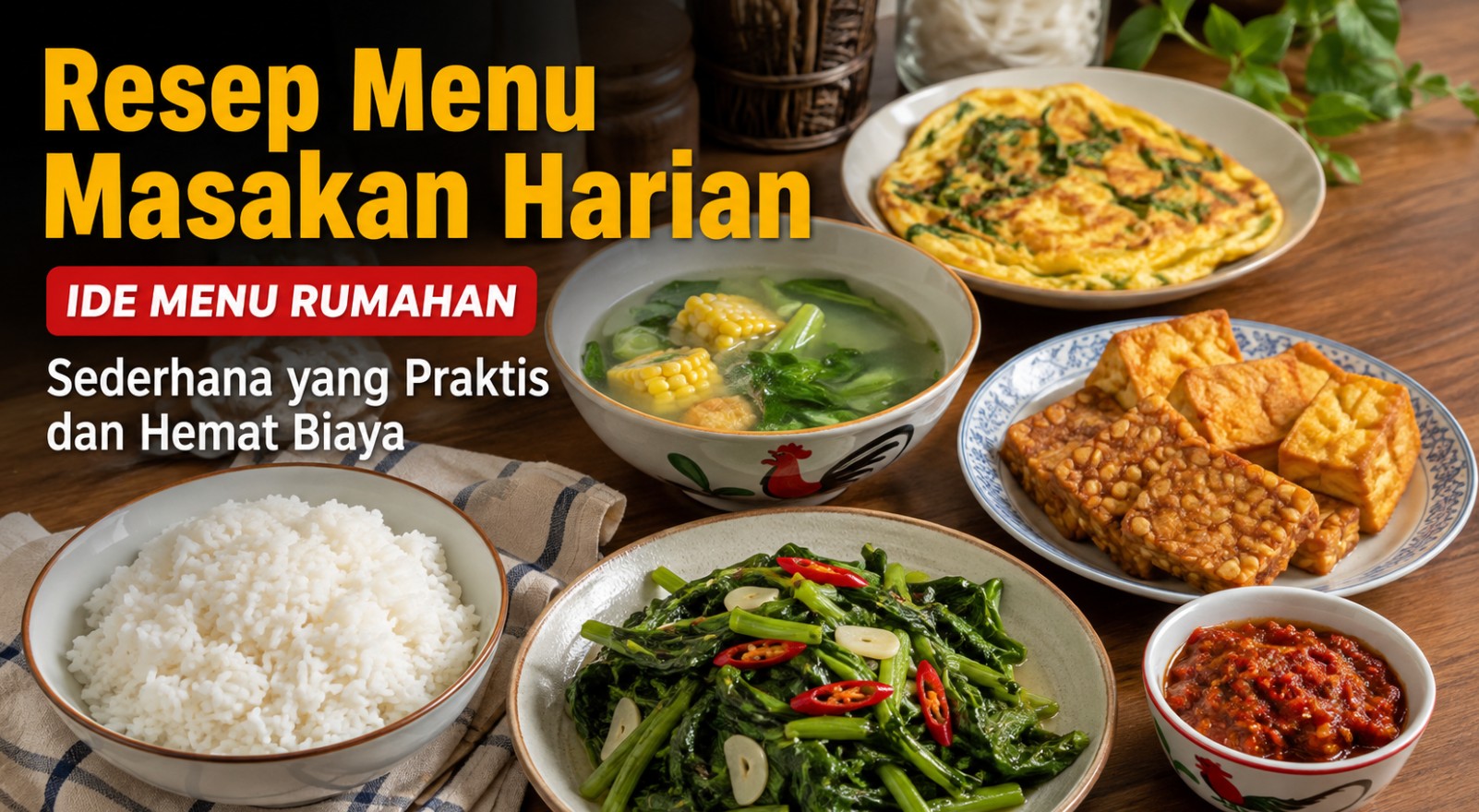 Panduan Lengkap Menu Masakan Seminggu yang Praktis, Lezat, dan Hemat Biaya