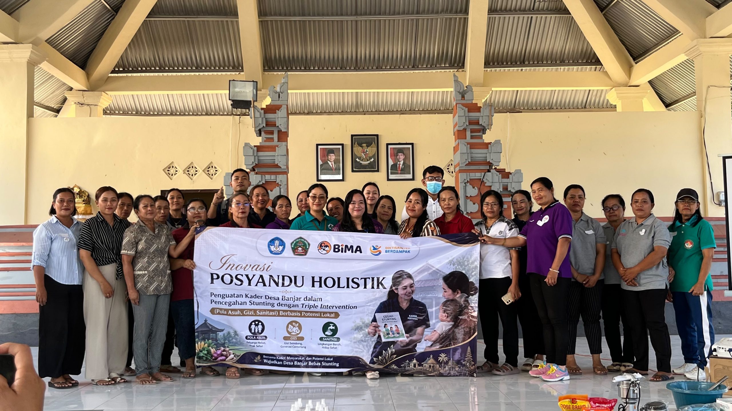 Model Posyandu Holistik Tiga Pilar untuk Cegah Stunting di Desa