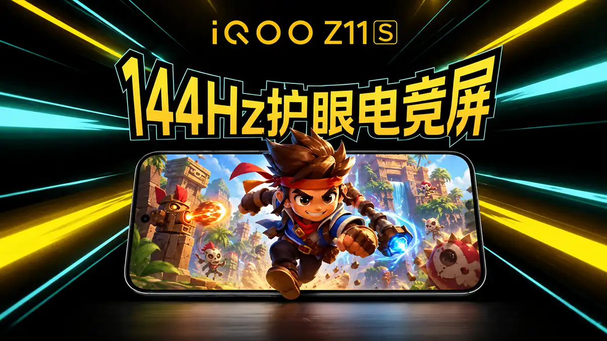 iQOO Z11S: Layar 2K 144Hz dan Baterai 10.000 mAh Siap Mengguncang Kelas Mid-Premium