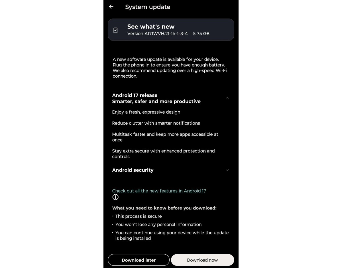 Motorola Konfirmasi 50+ Perangkat Dapat Update Android 17