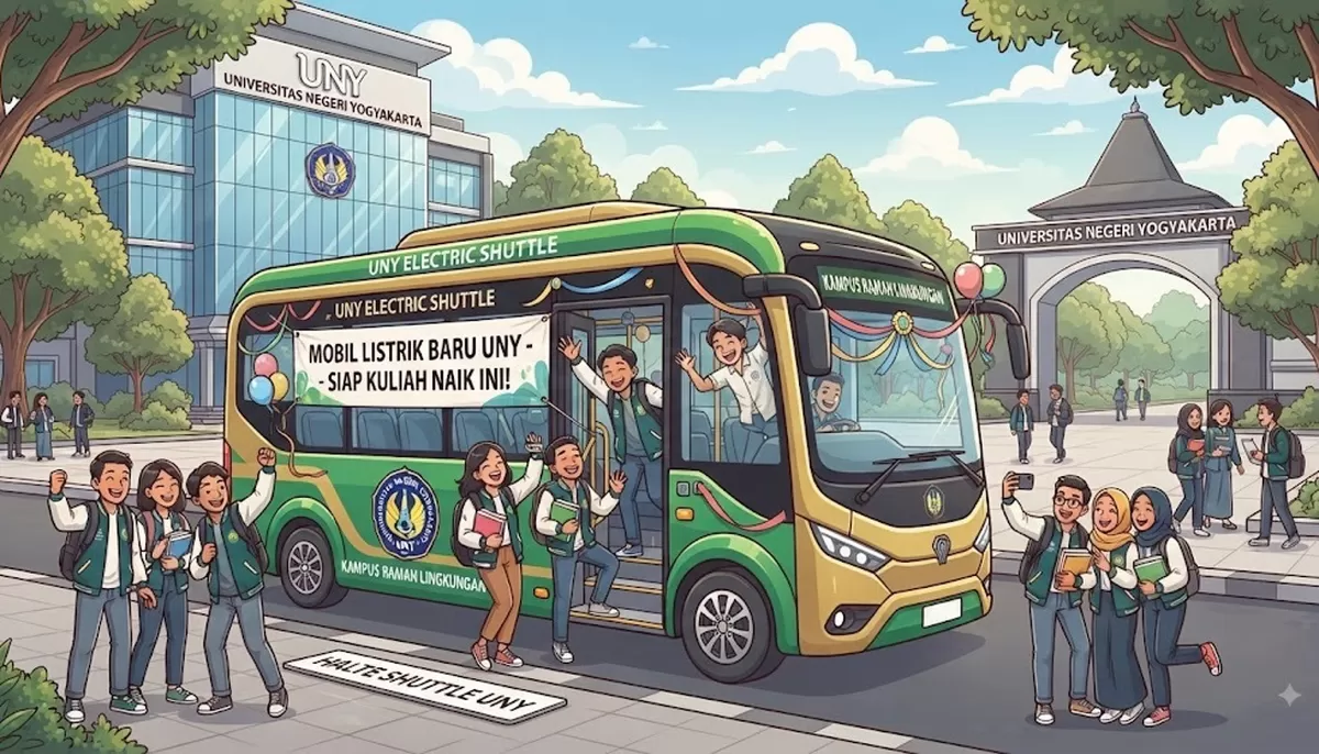 Bus Listrik di UNY: Model Nyata Transportasi Kampus Berkelanjutan