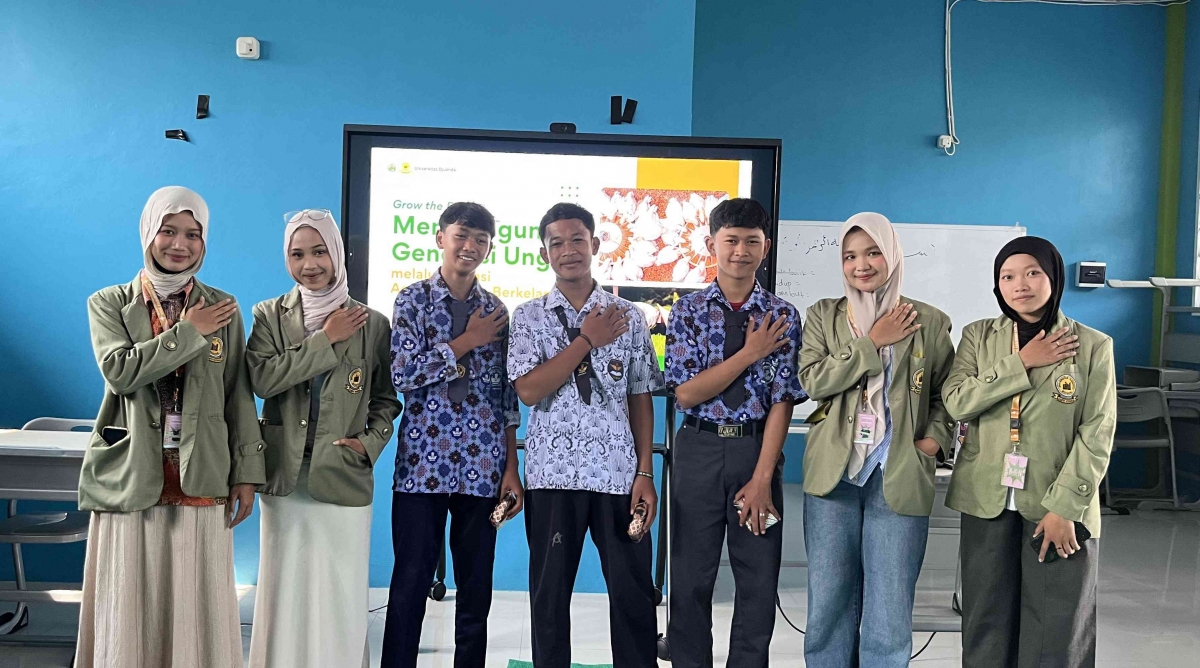 Mahasiswa Bawa Inovasi Agrokompleks ke Sekolah untuk Ketahanan Pangan