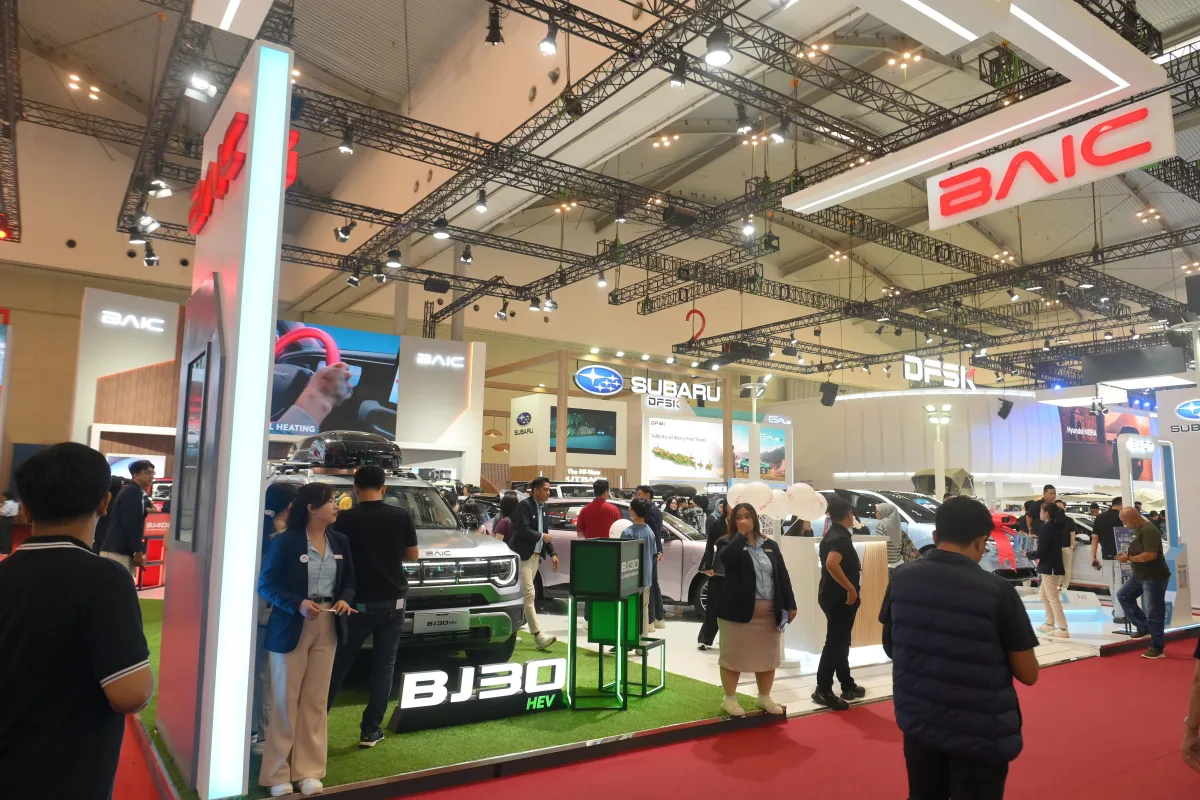 BAIC Raup 407 SPK di GIIAS: Bj30 HEV Jadi Bintang SUV Hybrid