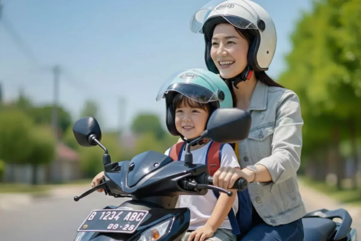 Helm Anak Saat Dibonceng Motor: Ukuran, Kualitas, dan Cara Pasang yang Benar