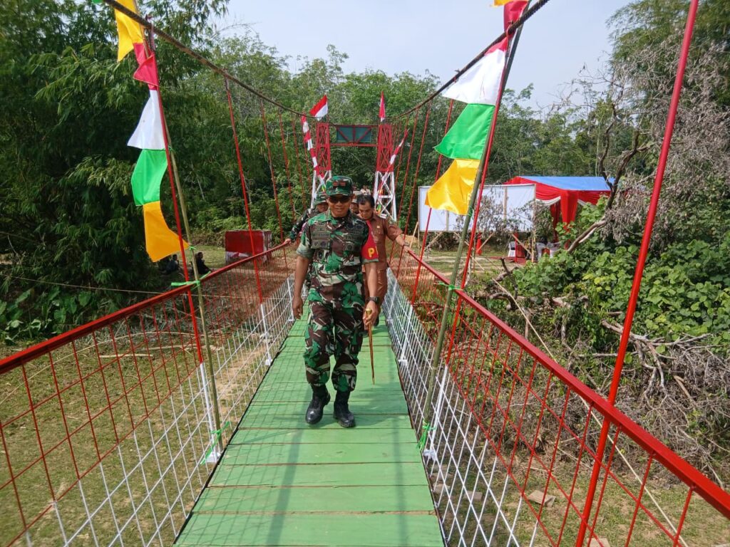 Jembatan Garuda TNI: Infrastruktur Militer yang Menggerakkan Ekonomi Desa