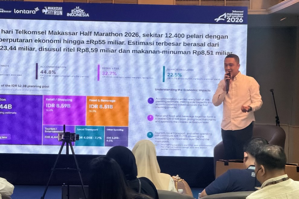 Makassar Half Marathon Menggerakkan Ekonomi Lokal Rp52,3 Miliar