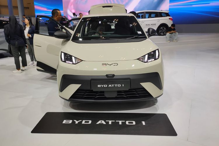 BYD Atto 1 Dominasi Penjualan Wholesale BEV Juli