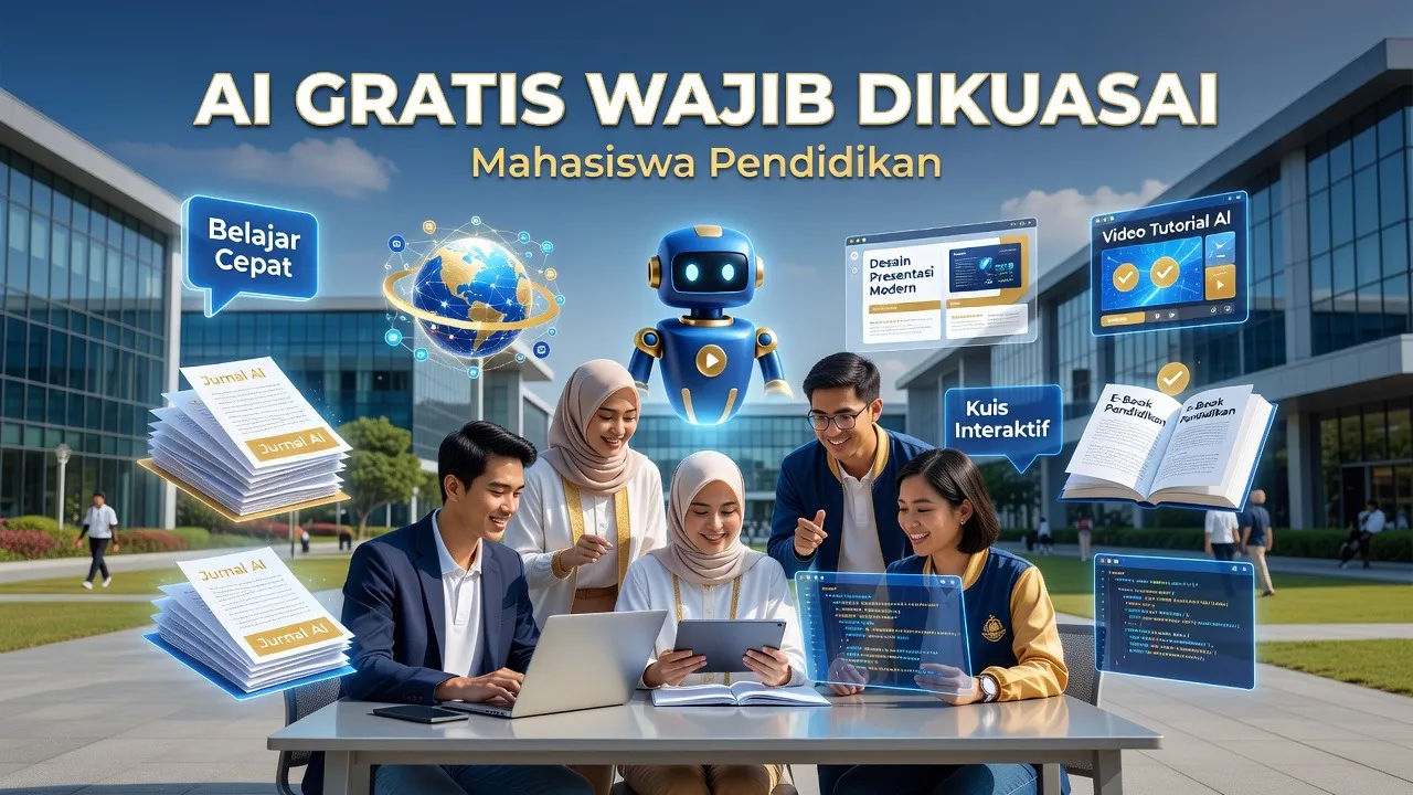 Panduan Kuasai AI Gratis untuk Mahasiswa Pendidikan dan Calon Guru