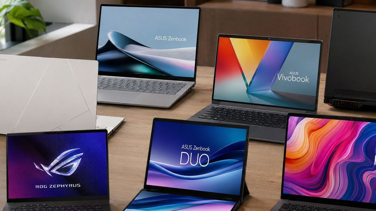 Panduan Lengkap Memilih Laptop ASUS: Vivobook, Zenbook, ROG, dan ProArt