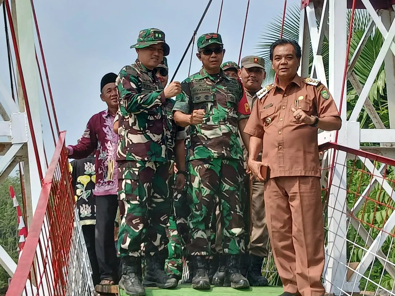 Jembatan Garuda TNI: Infrastruktur Militer yang Menggerakkan Ekonomi Desa