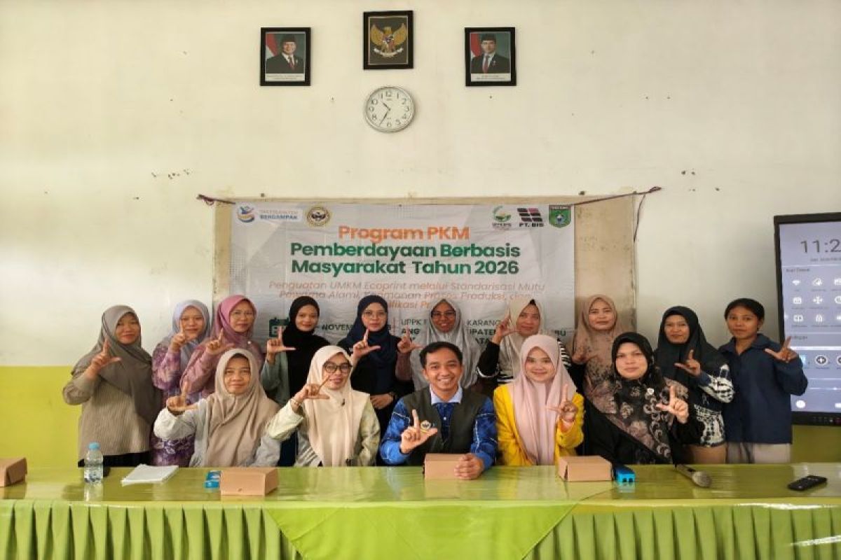 Universitas dan UMKM Ecoprint Menguatkan Pewarna Alami Tekstil