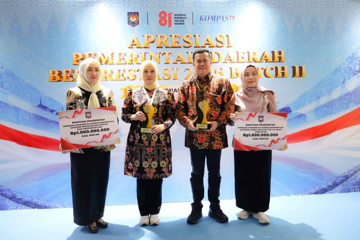 Insentif Fiskal Rp2 Miliar: Bintan Menjadikan Sampah dan Kesehatan sebagai Motor Pembangunan