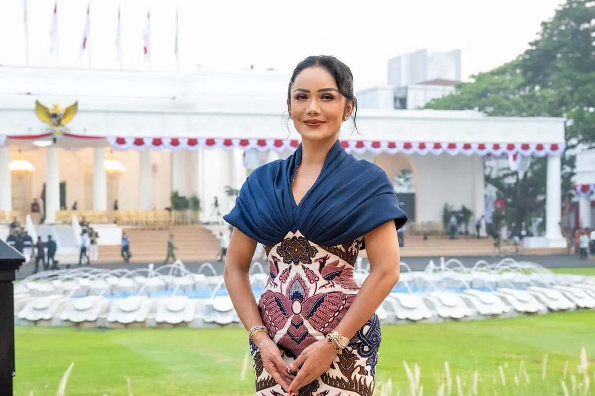 Kris Dayanti dan Didit Hediprasetyo di Panggung Kemerdekaan
