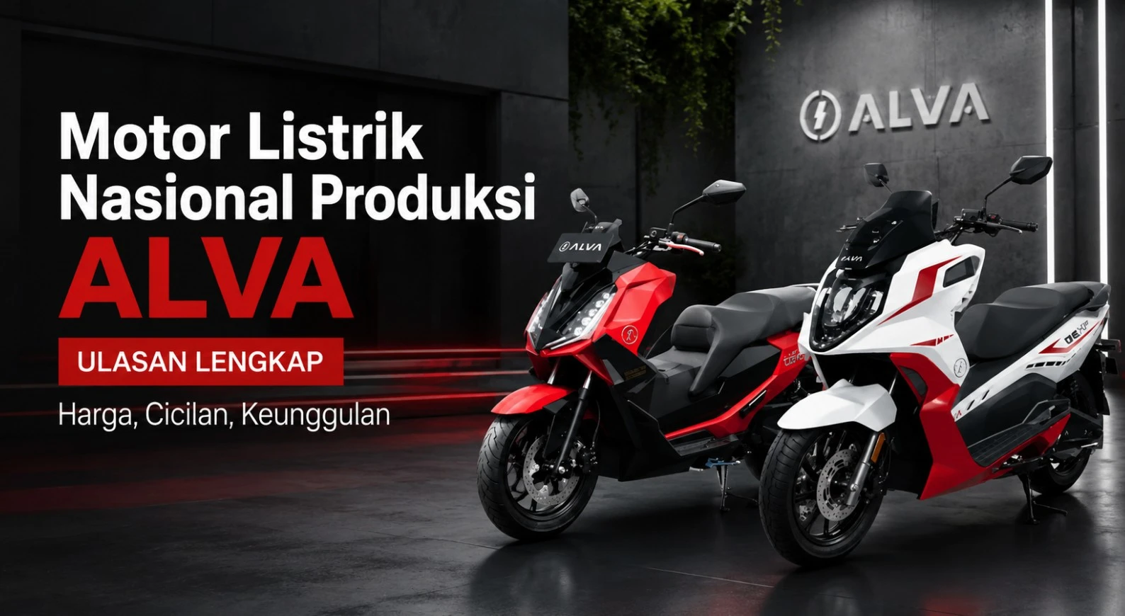 ALVA Bangun Ekosistem Motor Listrik Cicilan Tanpa Beban
