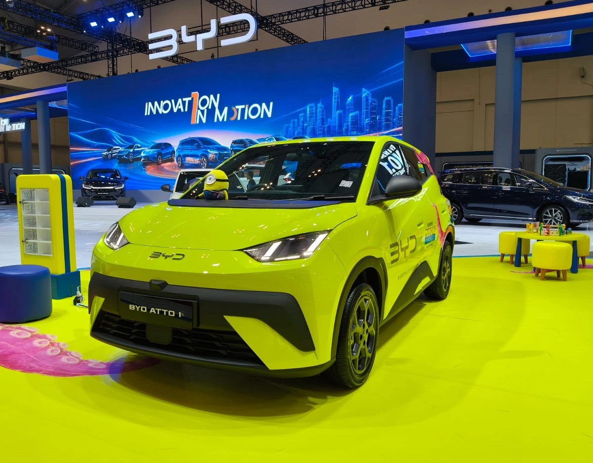 BYD Atto 1 Dominasi Penjualan Wholesale BEV Juli