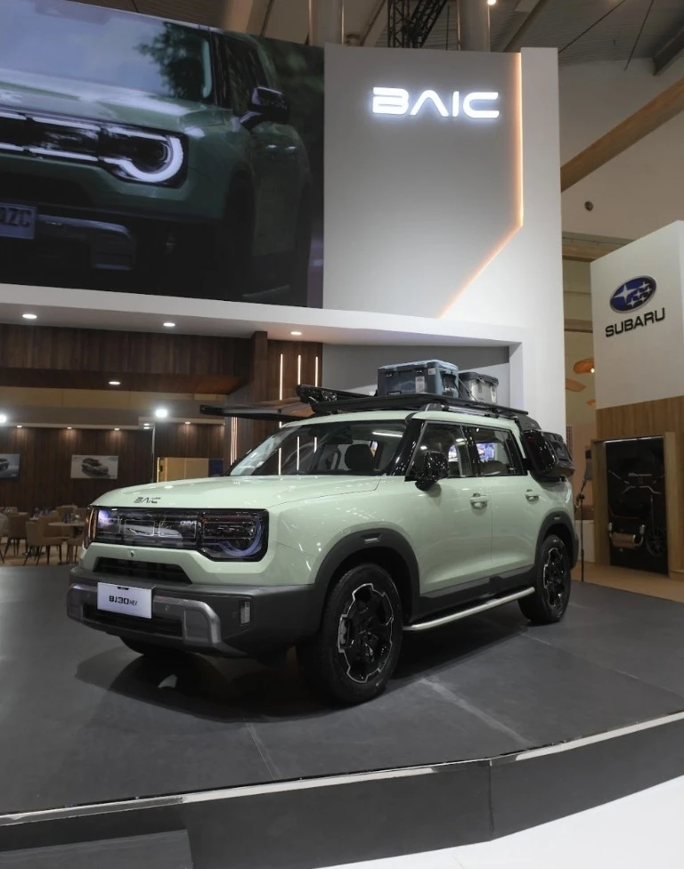BAIC Panen 407 SPK di GIIAS: BJ30 Hybrid Jawara, T1 EV Naik Daun