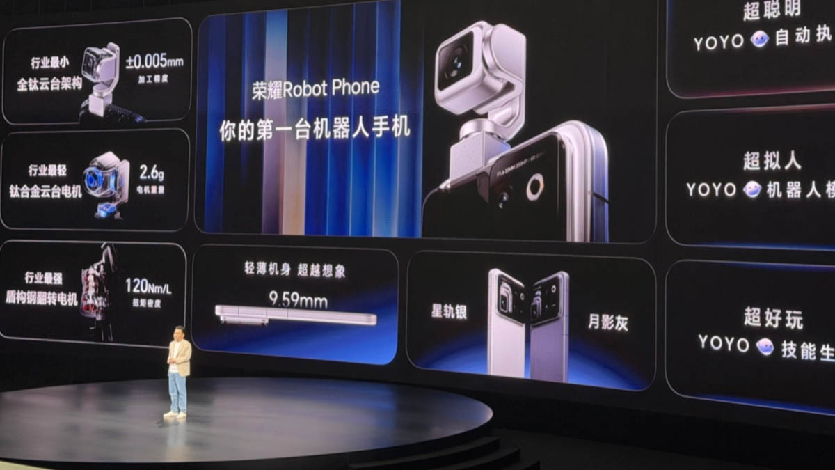Honor Robot Phone: Ponsel Robotik dengan Kamera Gimbal 200MP dan Agentic OS