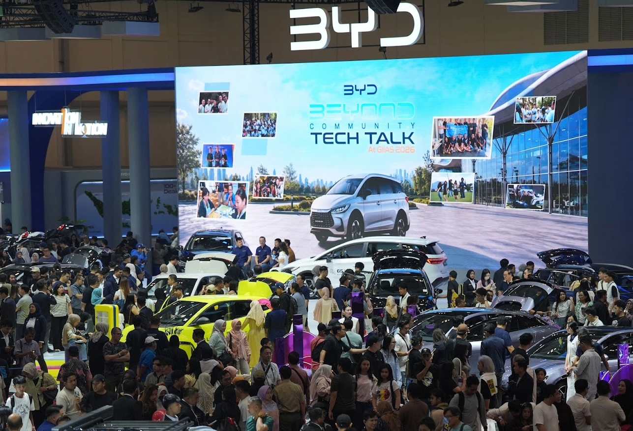 Mengapa BYD M6 DM Hybrid Menjadi Primadona SPK di GIIAS