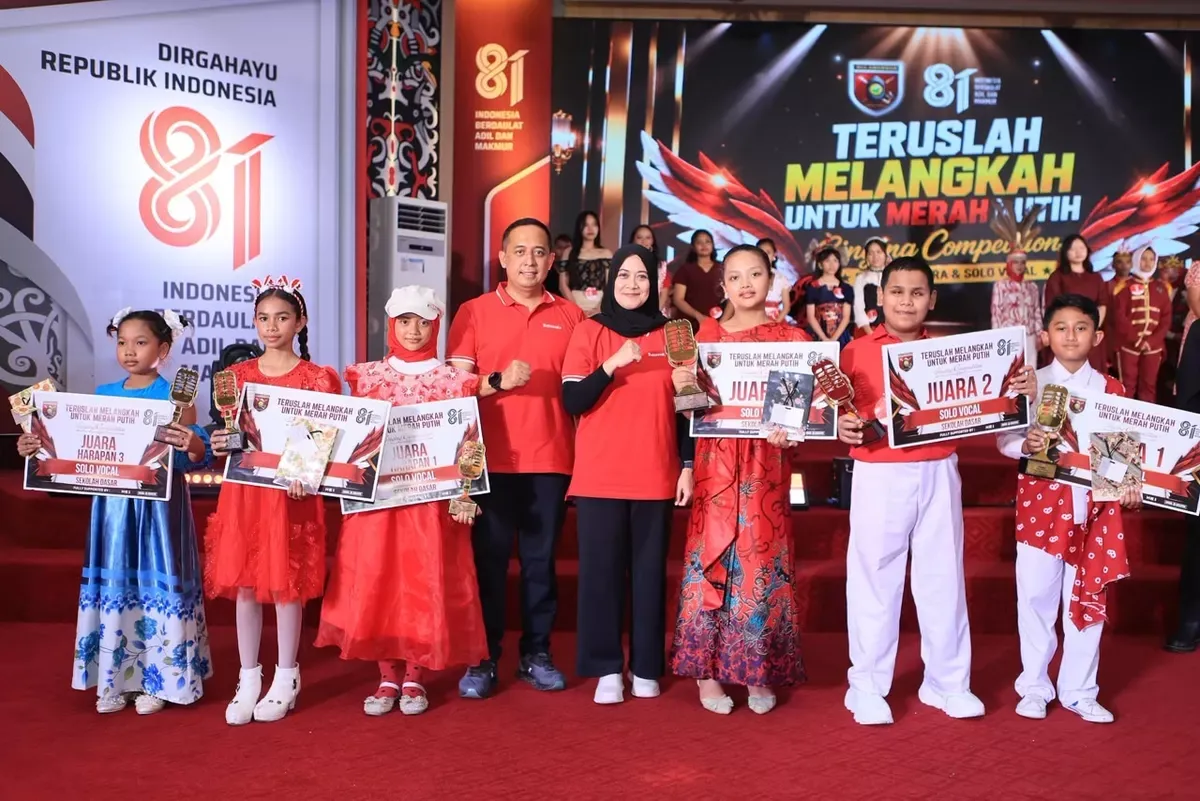 Kompetisi Menyanyi Kodam VI Mulawarman Rayakan Semangat Merah Putih