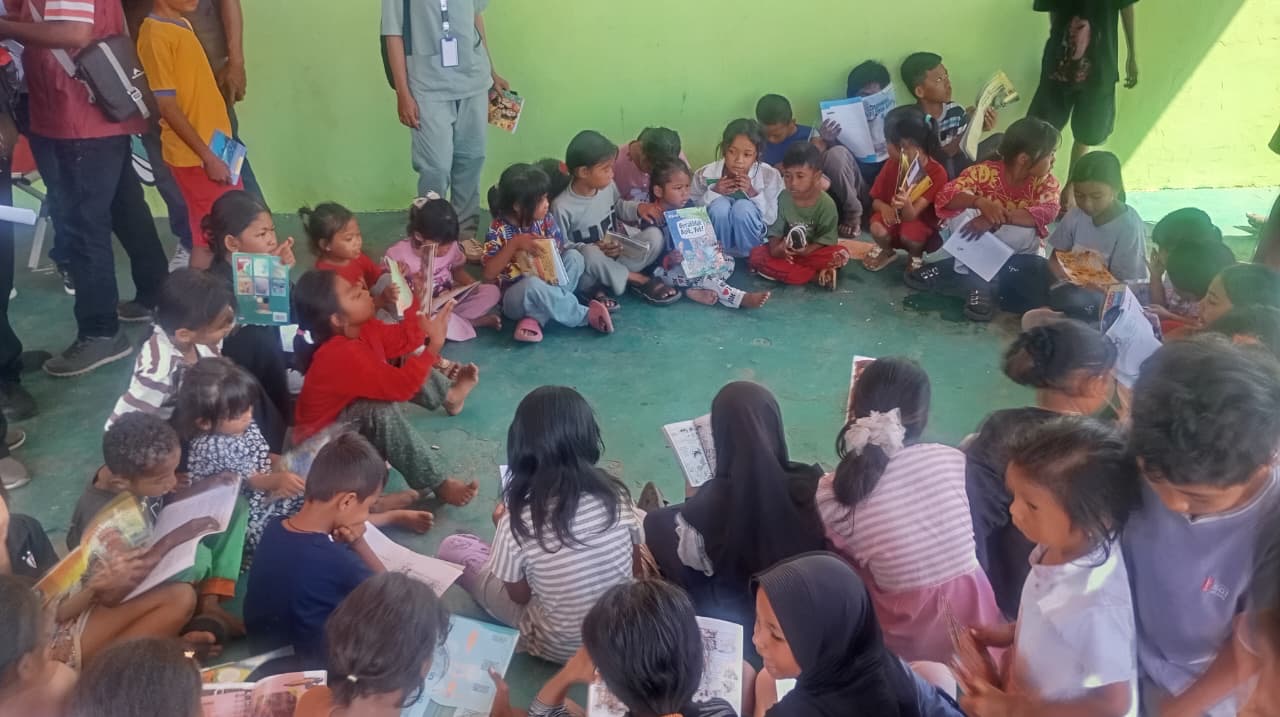 Trauma Healing dan Perpustakaan Keliling: Pilar Pemulihan Anak Korban Bencana