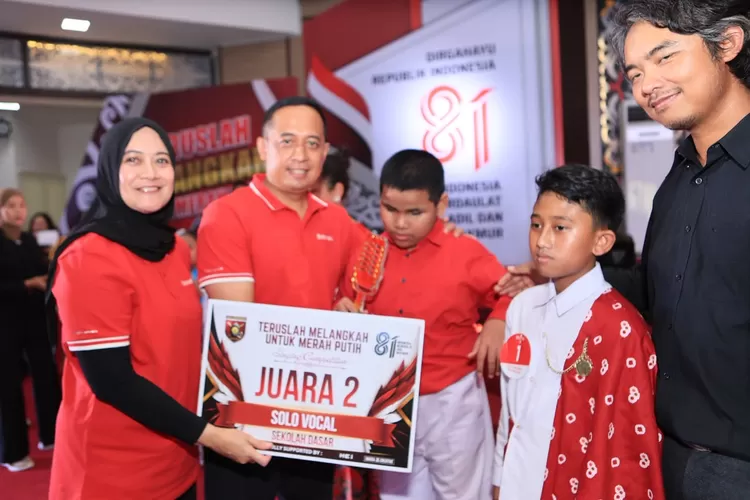 Kompetisi Menyanyi Kodam VI Mulawarman Rayakan Semangat Merah Putih