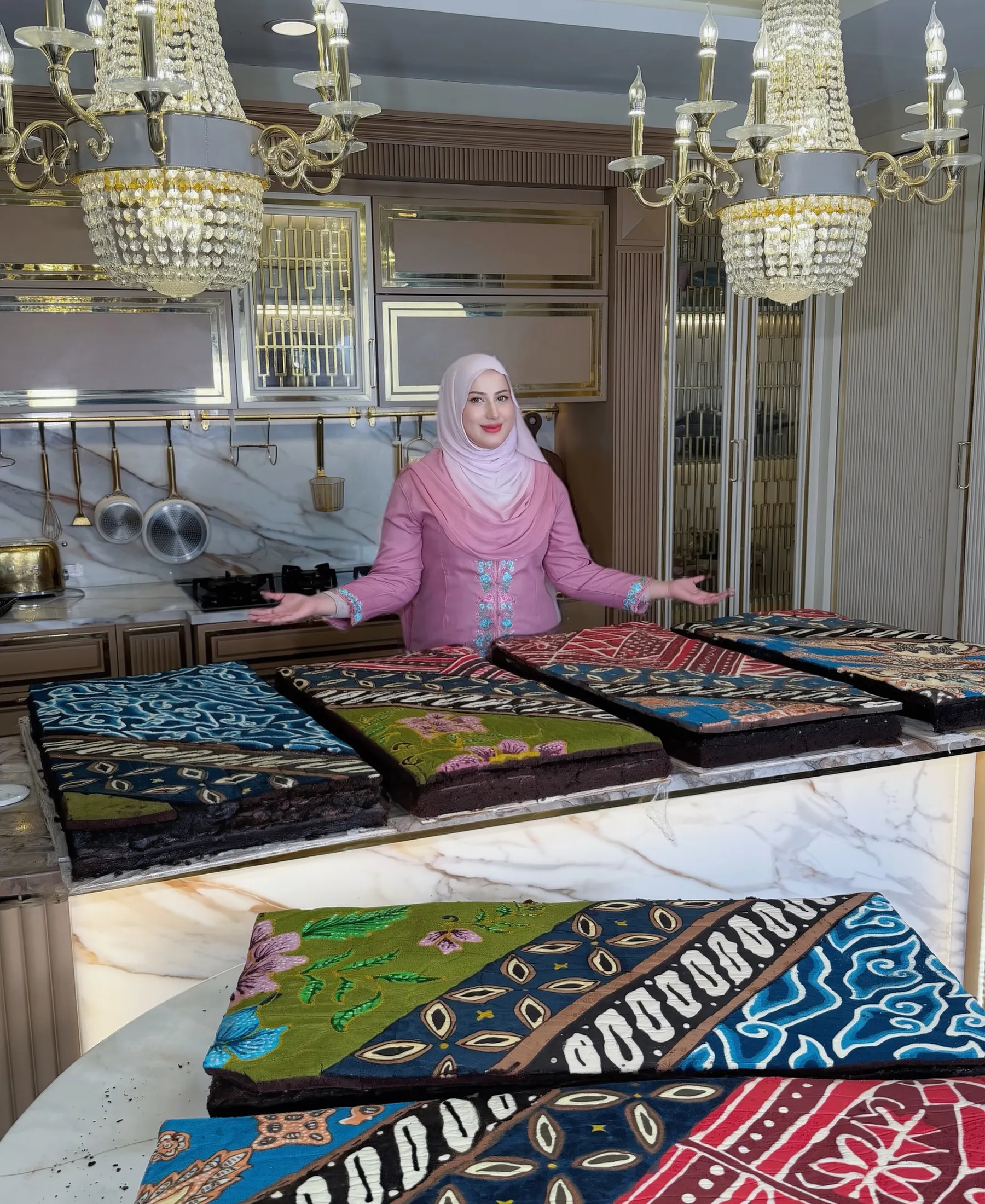 Kue Bolu Batik Raksasa 12 Meter: Rekor, Teknik, dan Tantangannya