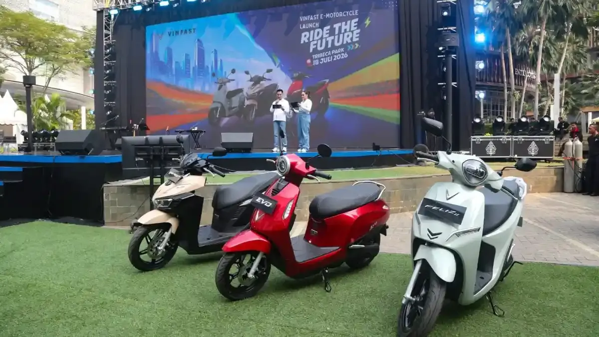 Motor Listrik VinFast dengan Baterai Berlangganan untuk Kota