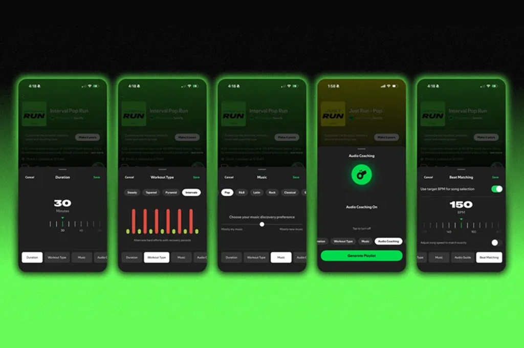 Spotify Running Mode Hadir di Android: Musik Mengikuti Tempo Lari