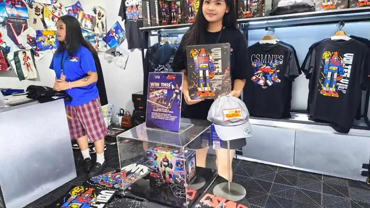 Kolaborasi Cosmonauts x Voltes V: Nostalgia Mecha Bertemu Streetwear Modern