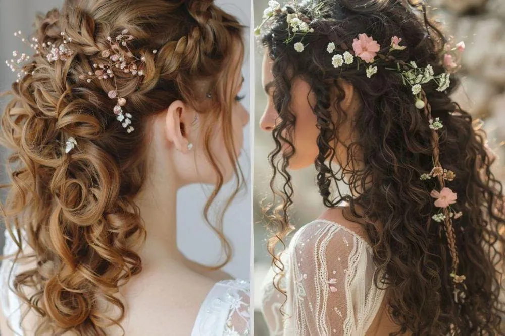 7 Inspirasi Fairy Hairstyle Anggun dengan Aksen Bunga