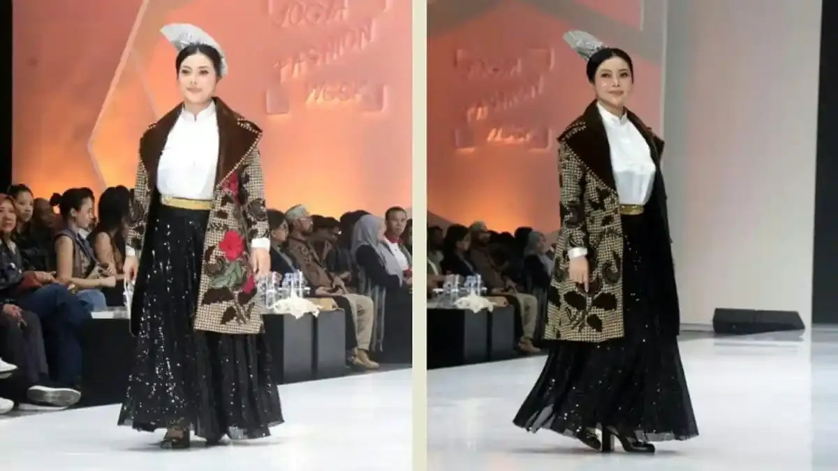 Batik Langka dan Songket Emas Menguasai Panggung Fashion Week
