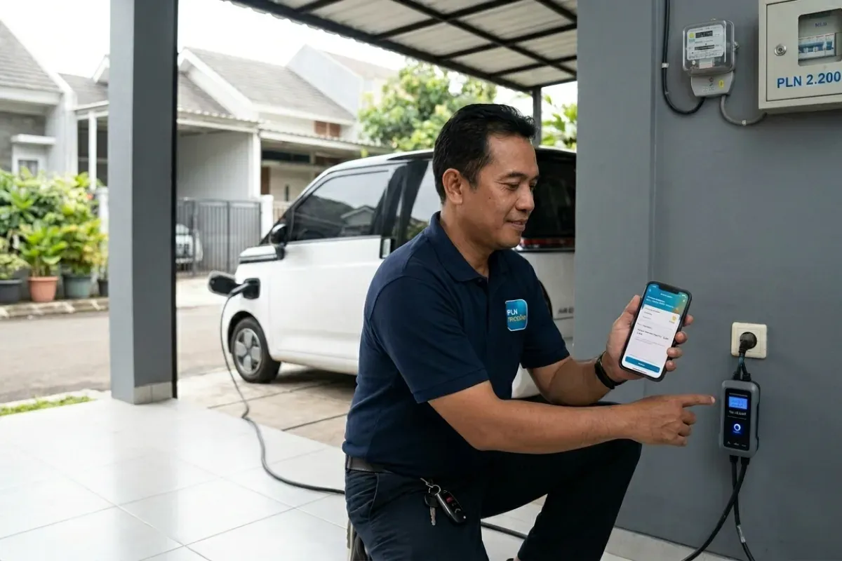 Pasang Home Charger Mobil Listrik di Rumah 2.200 VA: Perlukah Upgrade PLN?