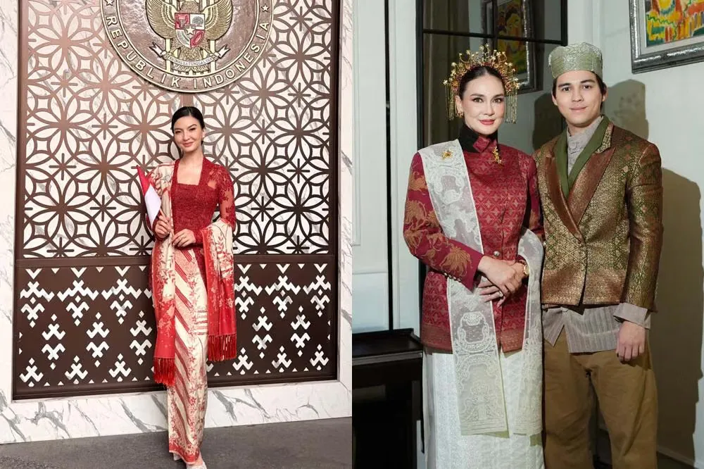 Selebriti dan Kebaya Merah: Warisan yang Naik Kelas di Panggung Kemerdekaan