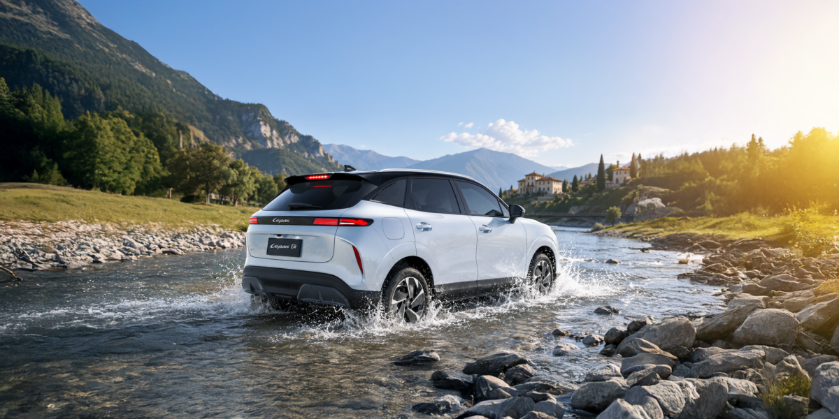 Lepas E4 EV: SUV Listrik Premium untuk Gaya Hidup Aktif