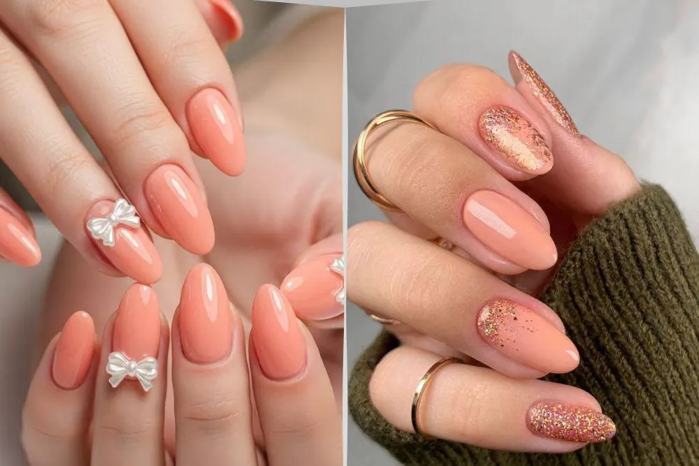 Nail Art Nuansa Peach: Fresh, Elegan, dan Mudah untuk Pemula
