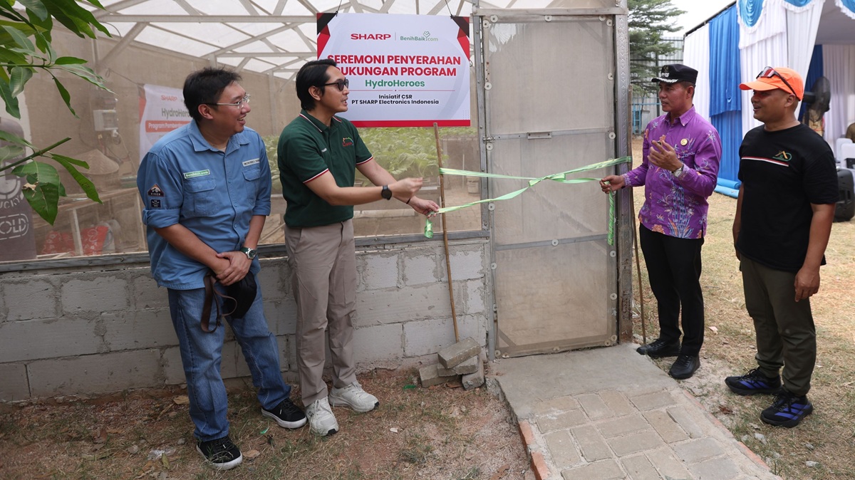 Program CSR Hidroponik Menggerakkan Generasi Muda Perkotaan