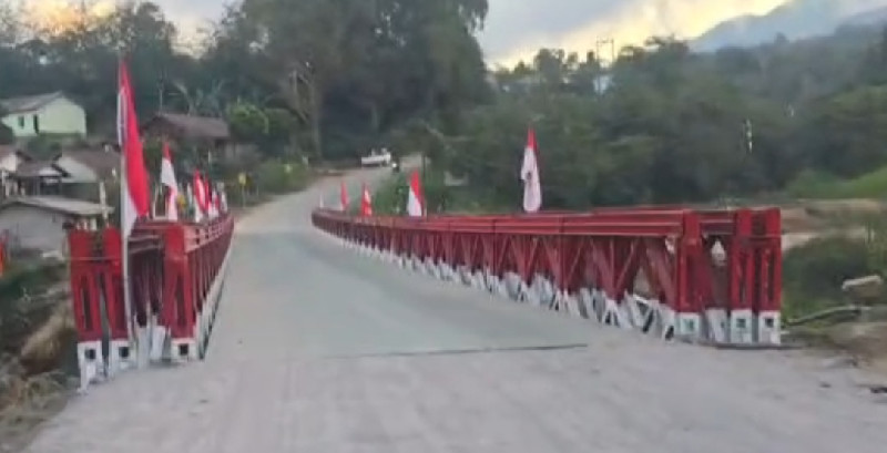 Jembatan Bailey Darurat dan Perlombaan Memulihkan Akses Lintas Nasional