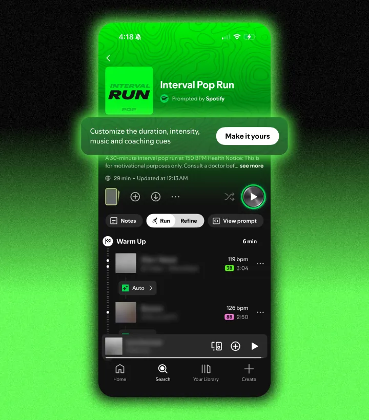 Spotify Running Mode: Musik Ikut Ritme Lari Anda