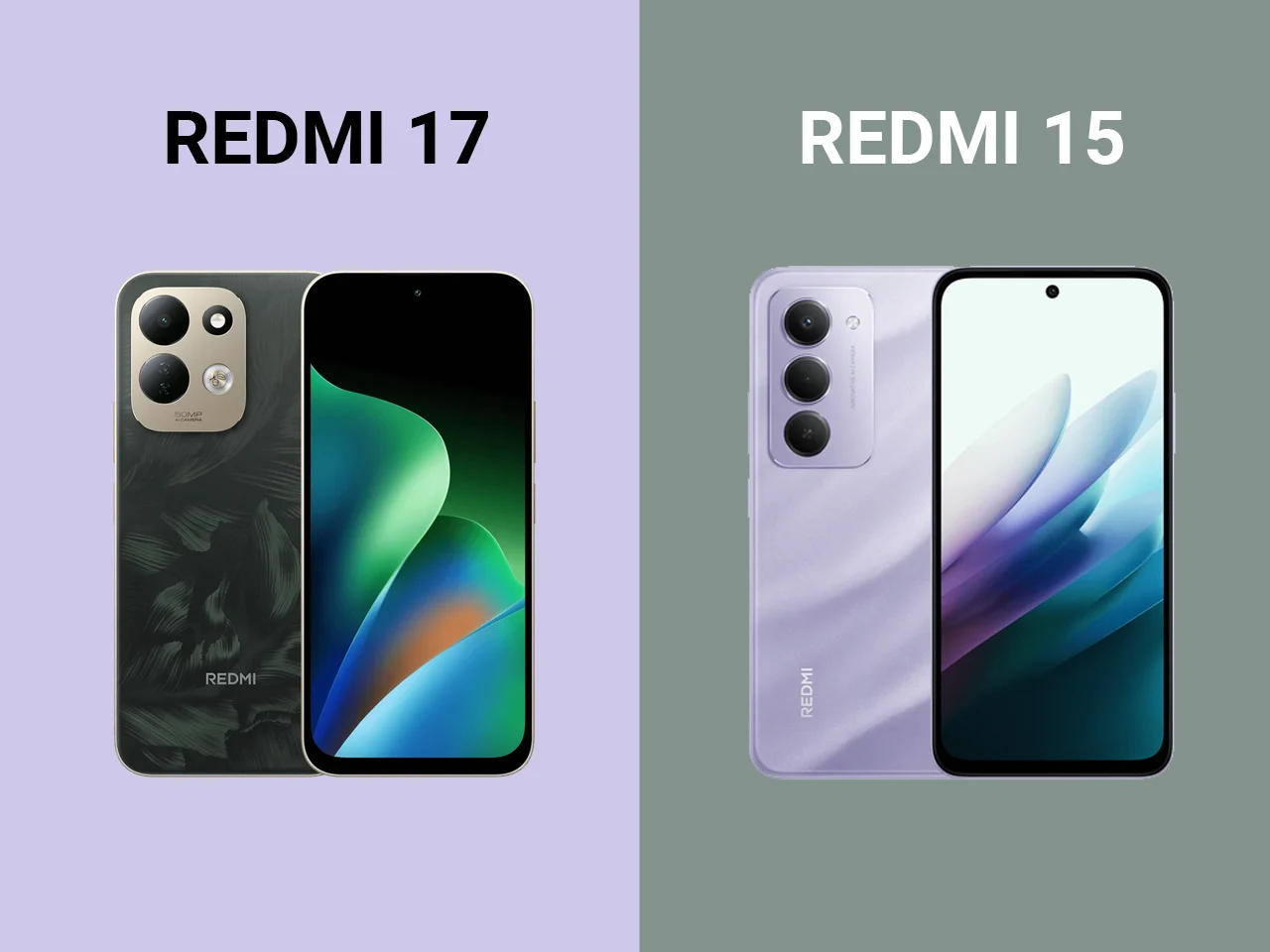Redmi 17 vs Redmi 15: Mana Ponsel Budget 2 Jutaan Terbaik?