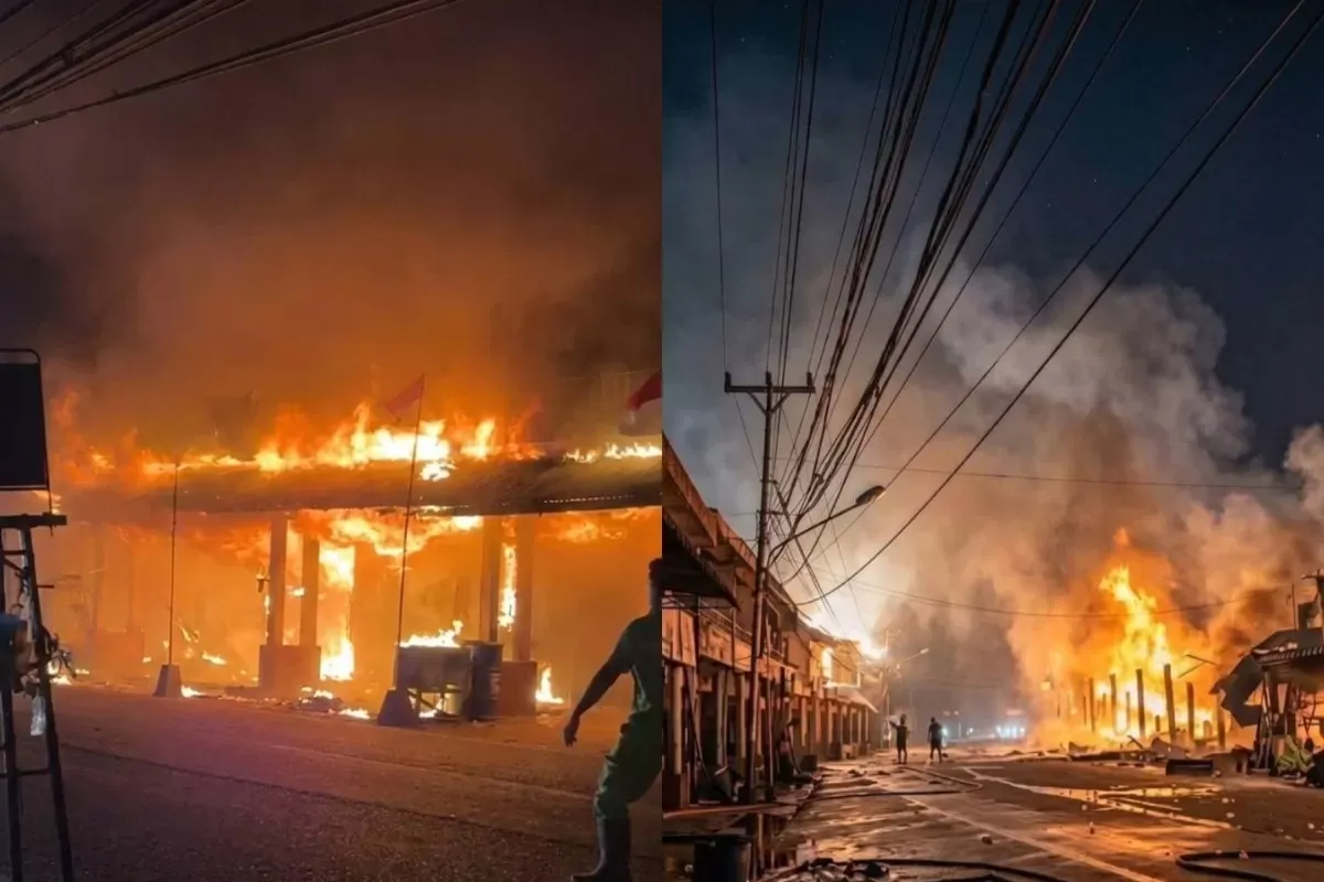 Pasar Sungai Duri Terbakar: Rantai Ekonomi Pesisir Lumpuh